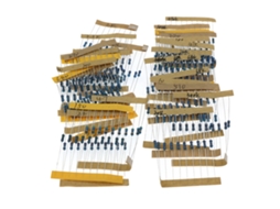 Kit De Resistores De Filme De Carbono Laxiscreed 1/4w, Com Precisão De 1%, Ideal Para Eletrônica