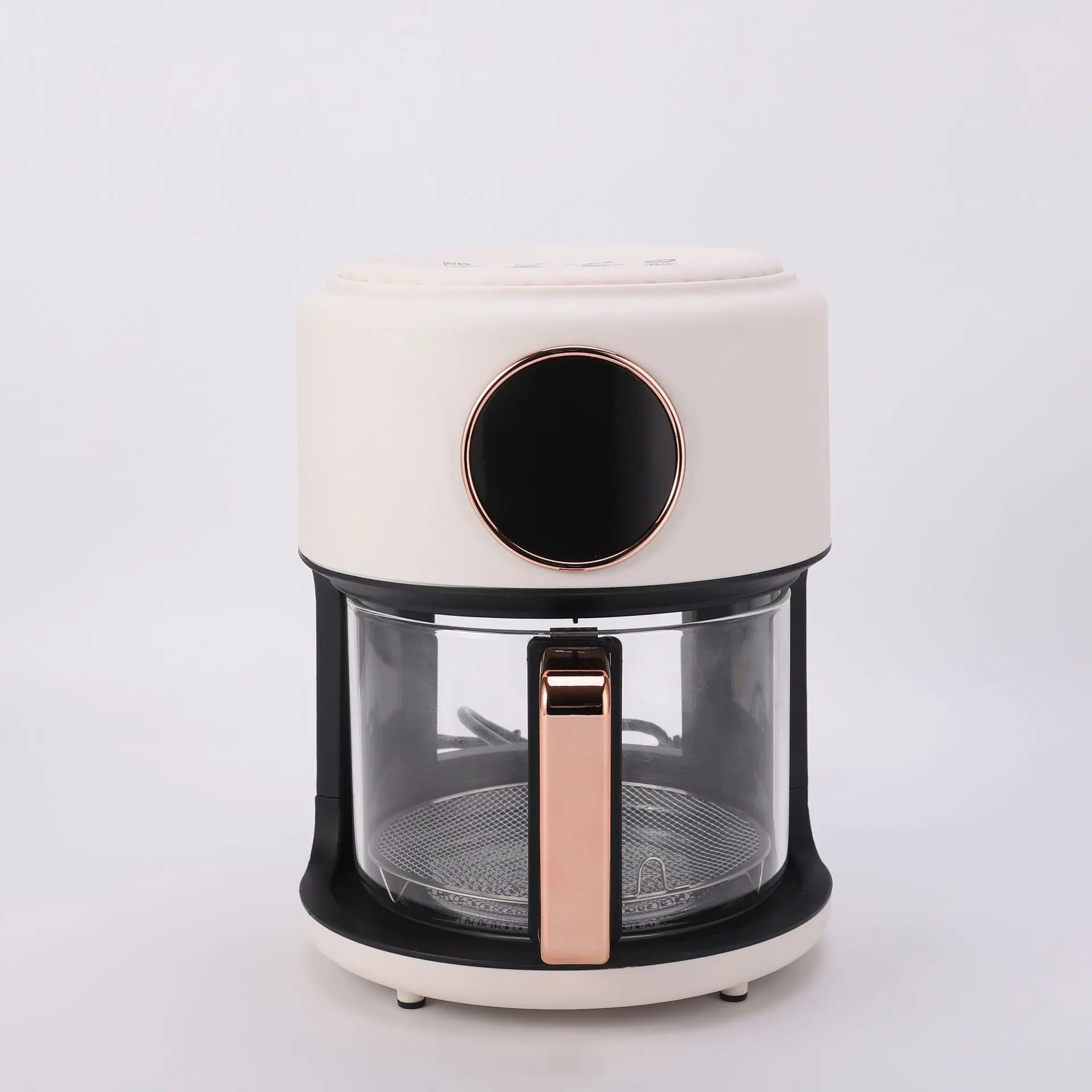 Fritadeira a Ar Multifuncional Sem Óleo com Visão de 360° e Vidro MDUG (branca)