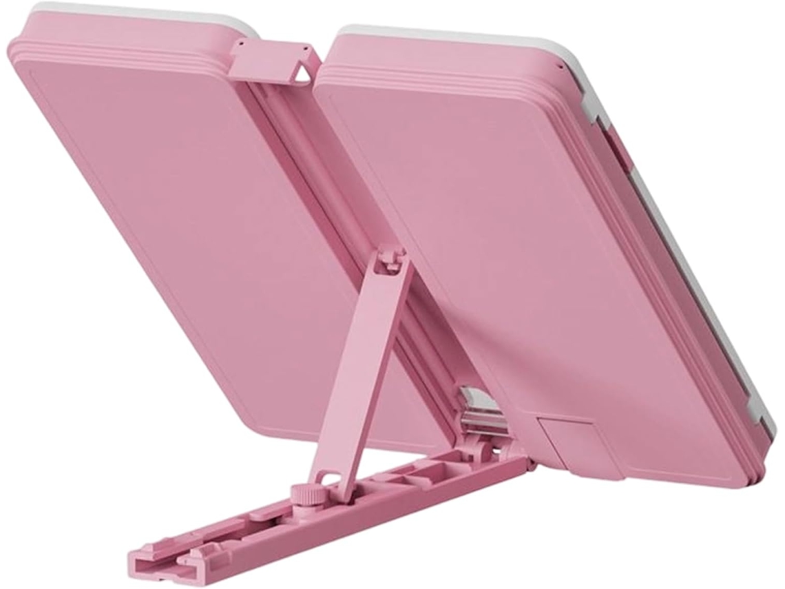 Suporte Para Livros De 9,2 Cm (3,62 Polegadas) Com Bolso De Armazenamento E Porta-lápis Para Estudo.