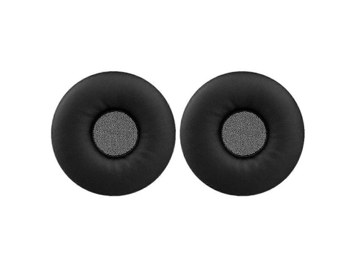 Par De Almofadas De Substituição Em Couro Proteico Para Fones De Ouvido Sony Wh Xb700 Presente Especial Preto Brilvibera