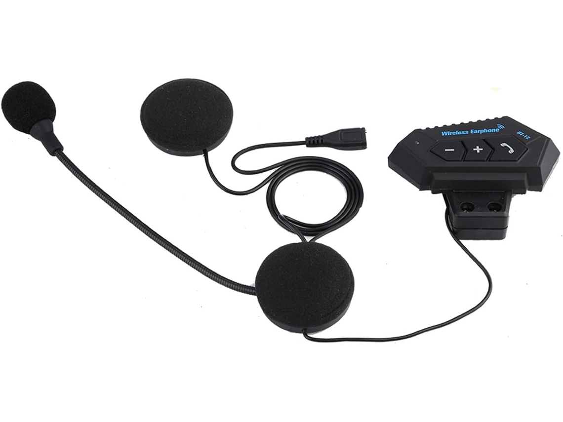 Casque De Moto Bluetooth, Appel Mains Libres, Haut-parleurs Bt V4.1, Écouteurs Sans Fil 8 Horas Palestra Para