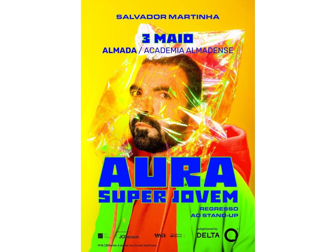 Bilhete SALVADOR MARTINHA AURA SUPER JOVEM|ALMADA