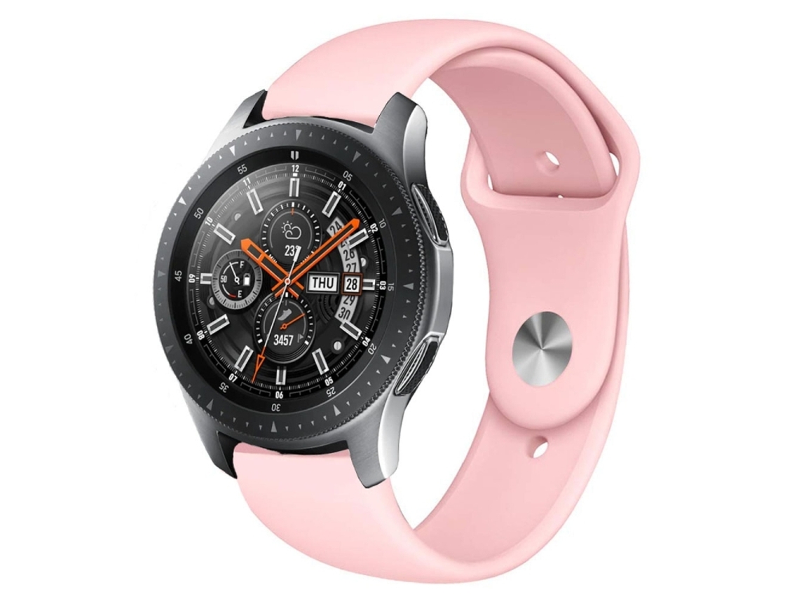 Bracelete Silicone Rosa para Samsung Galaxy Watch Active 2 XIAOMOYU 22mm