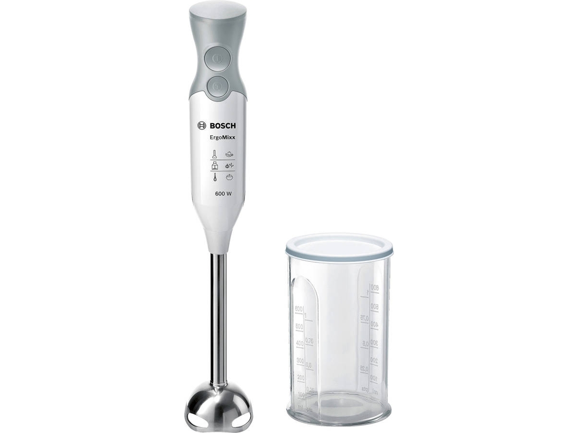 Varinha Mágica BOSCH MSM66110 ErgoMixx (600 W - Branco e Cinzento)
