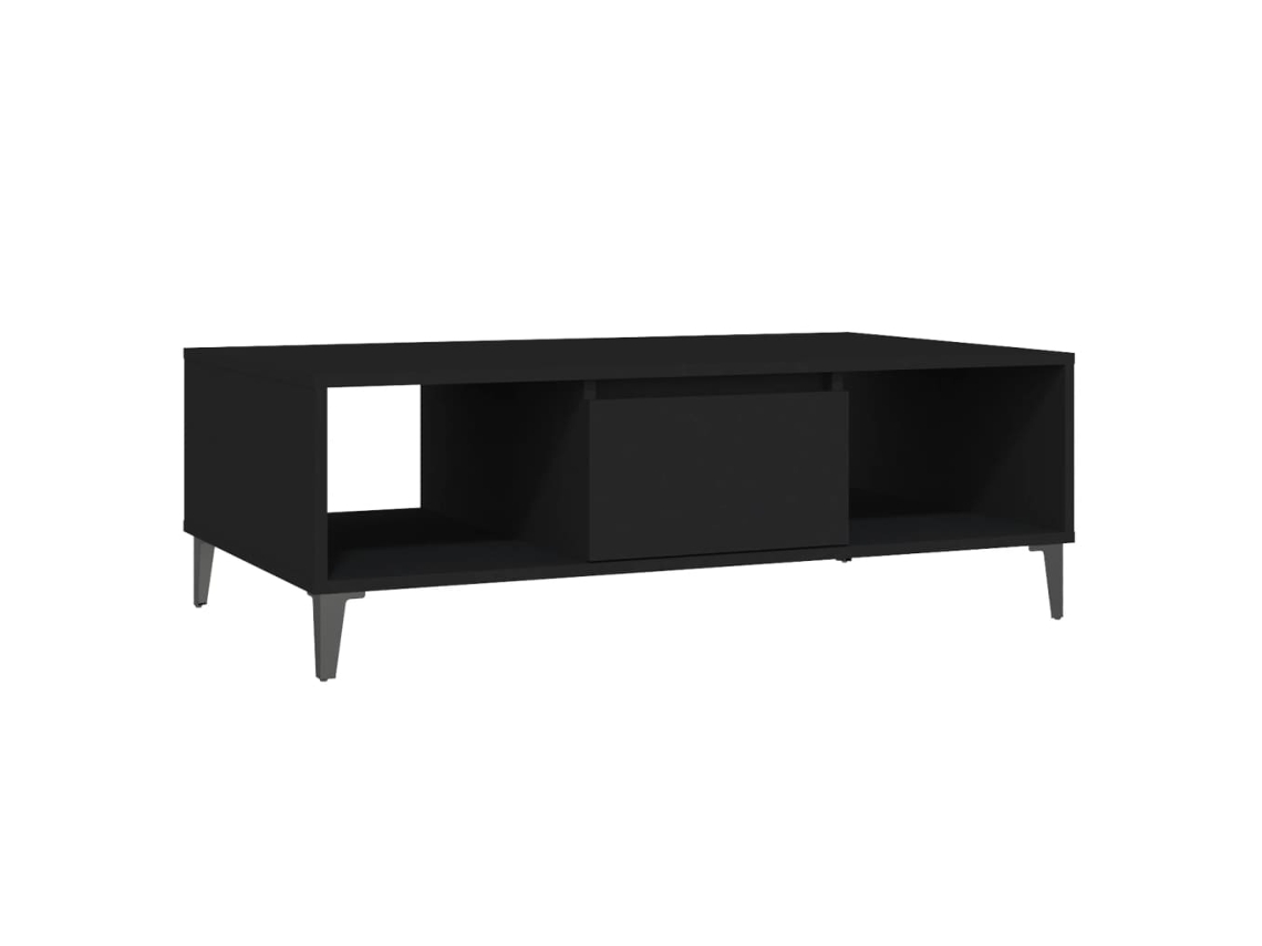 Coffee Table, Coffee Tables Vidaxl Preto Madeira Processada (n/a)