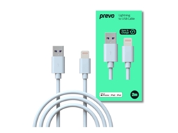 Cabo Usb Lightning PREVO Branco
