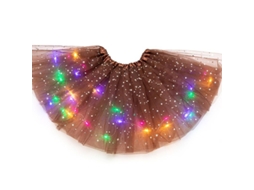 2026 falda Tutu de Dança com Luzes Led para Meninas, Vestido de Ballet Princesa para Festa e Fantasias