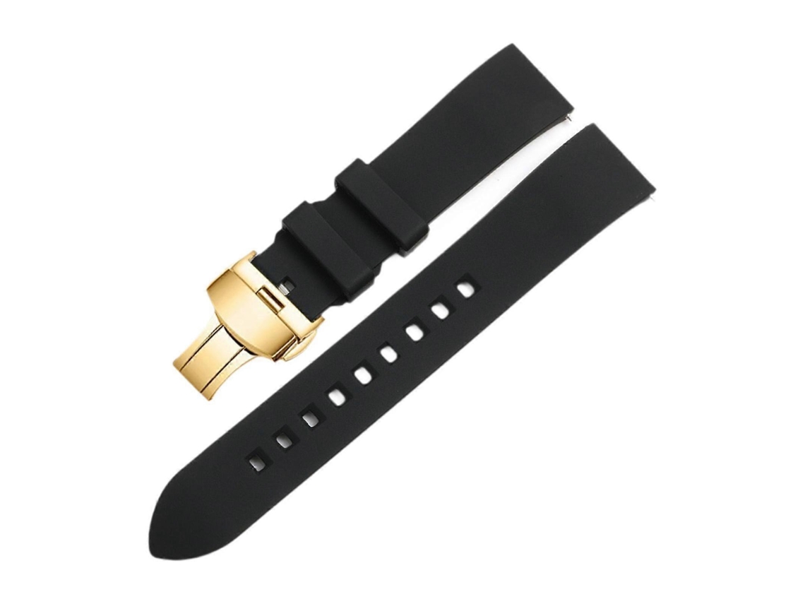 Pulseira De Relógio Esportiva De Silicone Fácil De Instalar Para Mulheres E Homens, Pulseira De Relógio De 19 Mm Olysi Shop
