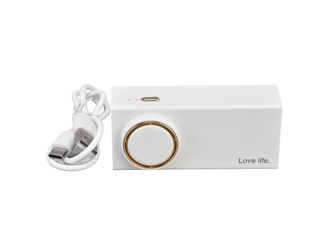 Laxiscreed Purificador De Ar Portátil Para Carro, Desodorizador De Geladeira E Esterilização Com Usb