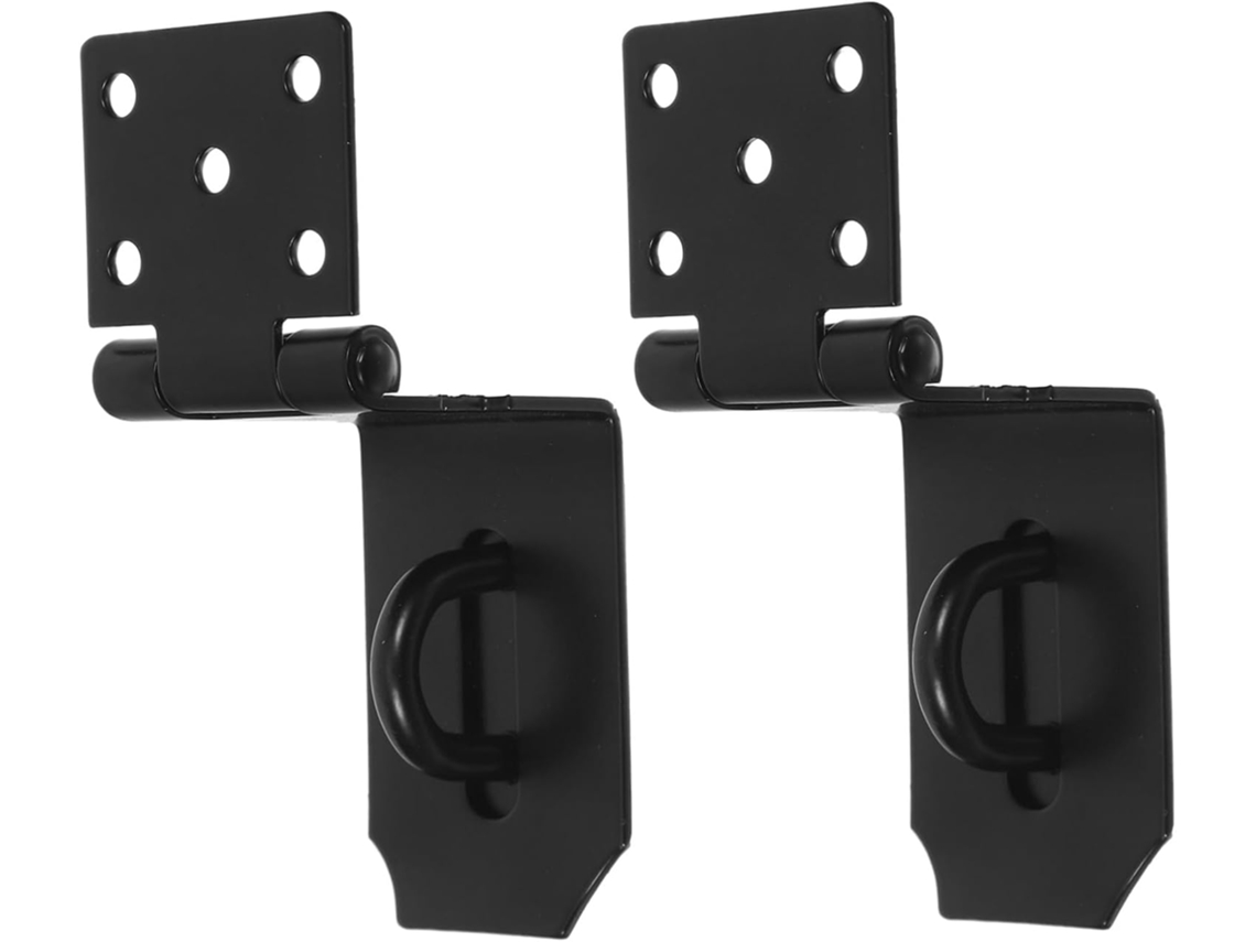 Conjunto De 2-travas Aço Inoxidável Em Ângulo Reto Para Portas E Portões, Montagem Em Superfície, Uso Interno E Externo