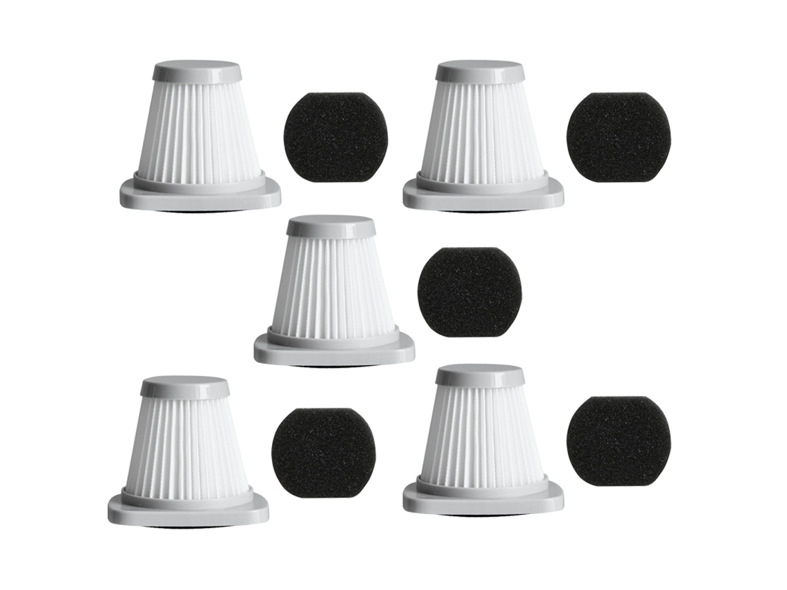 5 peças/1 conjunto para aspirador de pó portátil midea sc861 sc861a acessórios filtro haipa filtro hepa