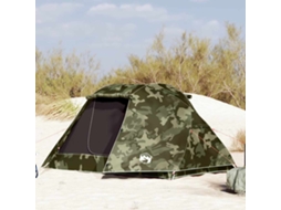 Vidaxl Tenda De Pesca Para 3 Pessoas Impermeável Camuflagem