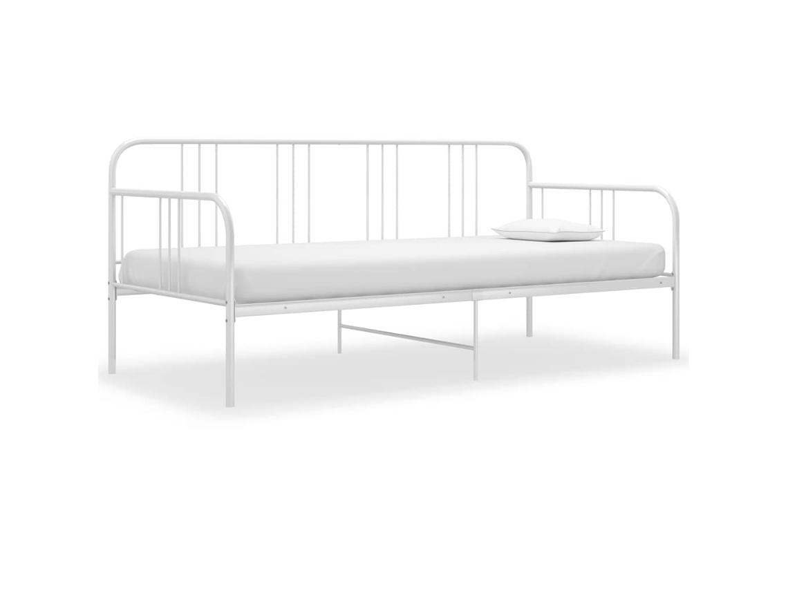 Sofa Bed Frame, Sofa Bed Frames Vidaxl Branco Metal (n/a)