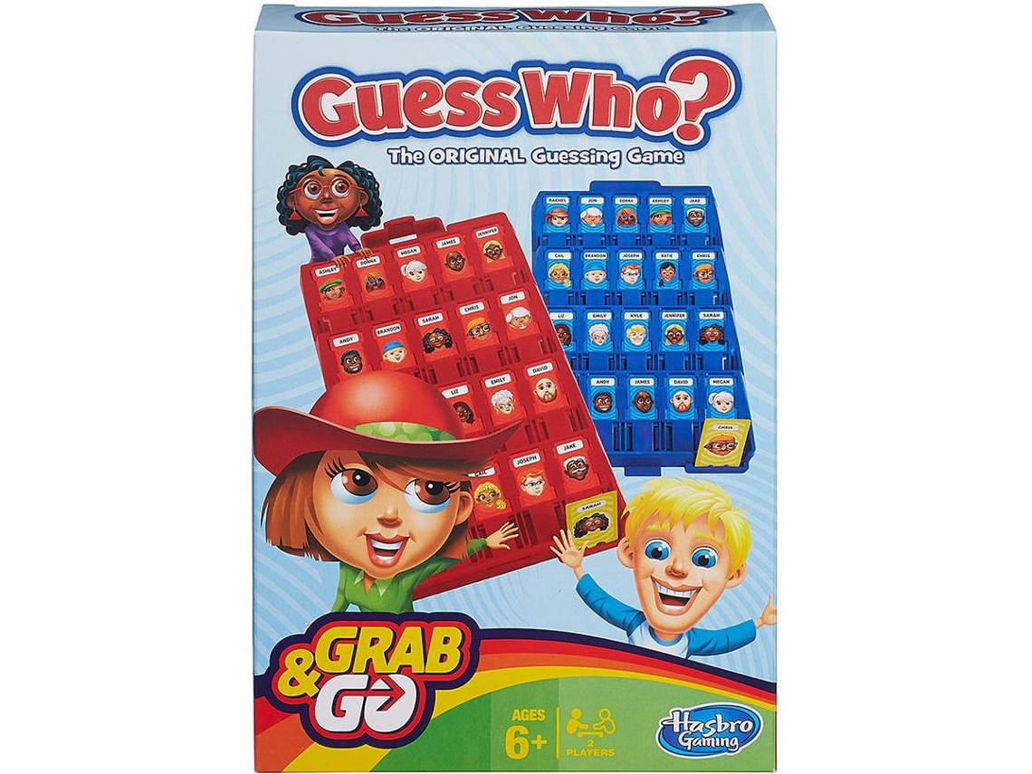 Jogo de Tabuleiro HASBRO Guess Who? Grab and Go