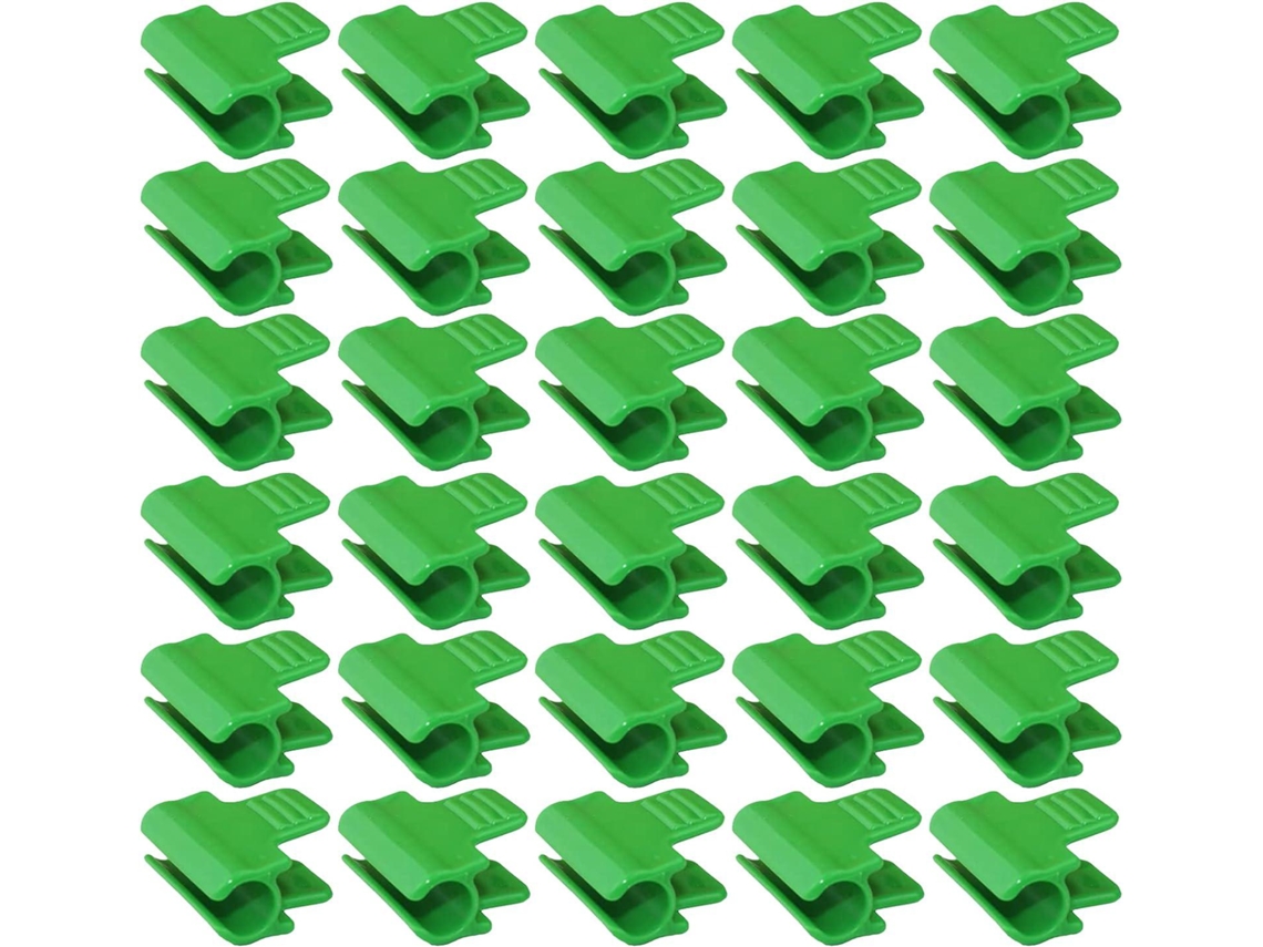 30 Peças Pinça De Estufa 8mm Para Rede De Sombra,clipe Para Tubo E Filme De Estufa,pinça De Plástico Para Rede Btforus