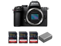 Z50 Ii + 3 Sandisk 256gb Extreme Pro Uhs ii Sdxc + Nikon En el25a + Ebook “20 Dicas para Fotos Que Impressionam” NIKON