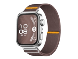 Bracelete para Huawei Watch Fit 3 / 4 / 4 Pro Nylon Elástico Ajustável Roxo Esfumaçado XIAOMOYU