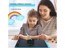 Mesa Digitalizadora Lcd Para Escrita E Desenho, Preta, 10 Polegadas. Aquaforge