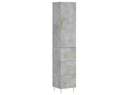 Highboard, Highboards Vidaxl Cinzeto Madeira Processada (n/a)
