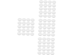 320 Peças De Protetores Pés Para Móveis Jardim, Tampas Plástico 38 Mm,