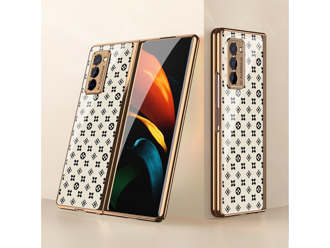 Capa de telefone para Galaxy Z Fold2, com cobertura criativa EOOCOO