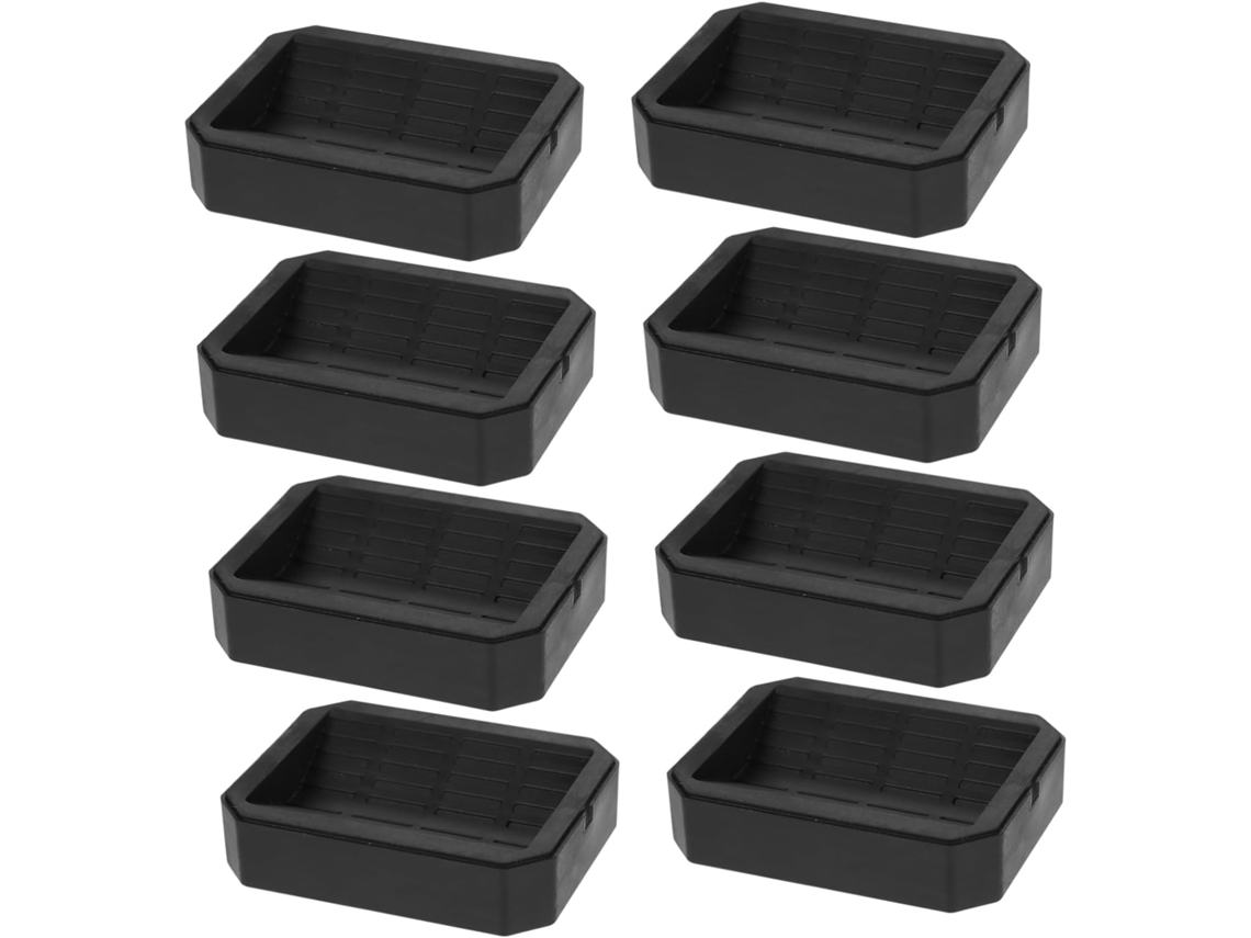 Protetores De Rodízios Silicone Holibanna Para Móveis E Camas Conjunto Com 8 Peças Estáveis Firmes Rodas Largas