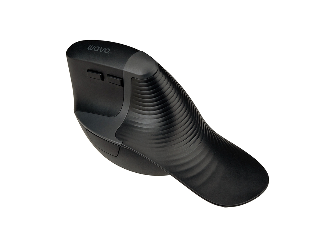 Rato Ergonómico Sem Fios Yizhood Bluetooth De Modo Duplo, Silencioso E Recarregável Preto