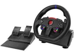 Volante + Pedais SUBSONIC 270 GT-5 (PS5/PC - Preto)