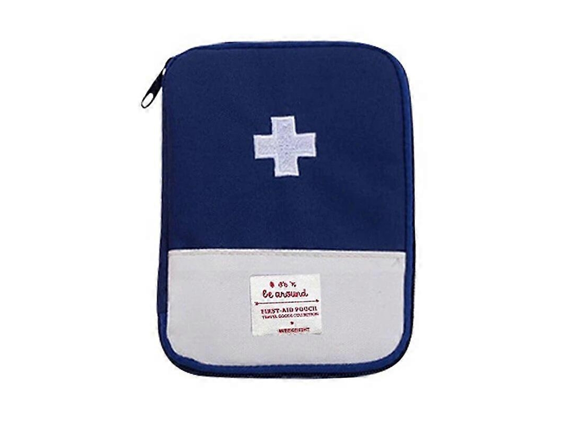 Mini Kit De Primeiros Socorros Portátil Para Viagens, Camping E Sobrevivência, Ideal Para Emergências E Atividades Ao Ar Livre. Possui Um Porta-c