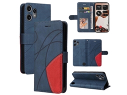 Capa De Celular Flip De Couro Bicolor Para Iphone 2 Pro Da Cmf.