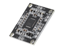 Placa amplificadora digital mini PAM8610 de 12V com 2 canais, 15W*2 de alta potência