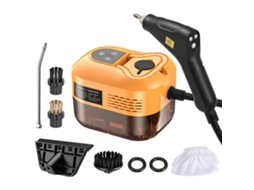 Turbo Limpa vidros com 6 acessórios, tela touch, 6 níveis ajustáveis, 105℃, tanque 1200ml para Casa e Limpeza LAXISCREED