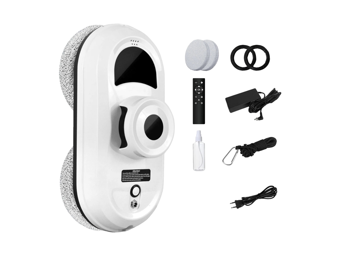 Robô Limpador De Janelas, Spray Ultrassônico, Sucção Poderosa, 5600pa, Ue-a, Sim-a