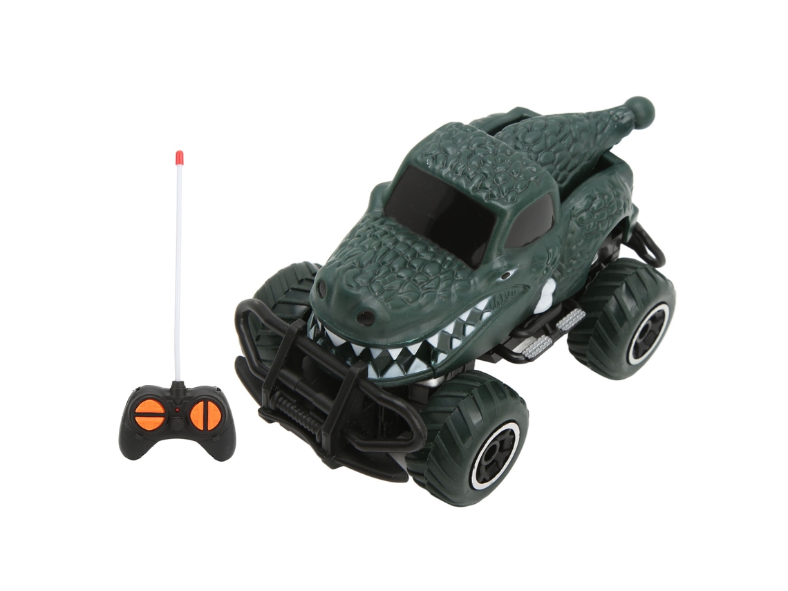 Carro Rc 1:43 Controle Remoto Metal Pneus Borracha Verde Escuro