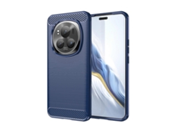 Capa De Celular Tpu Com Textura Escovada De Fibra De Carbono