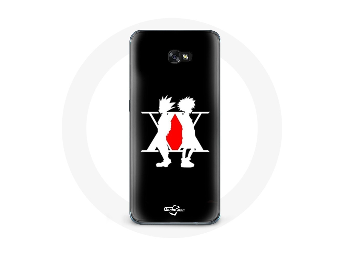 Capa para Samsung Galaxy A3 2017 Hunter x Hunter Manga logotipo preto