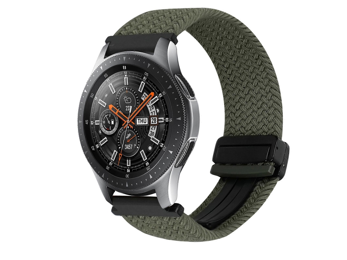 Pulseira De Relógio Trançada Com Fecho Magnético De 22 Mm