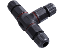 Conector Elétrico Impermeável Em T, Conector De Vias Sem Solda, Caixa De Alta Temperatura Para Cabos Externos