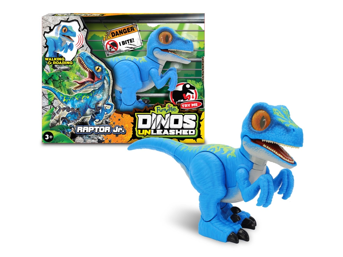 Dinos Soltou Raptor Jr. Dinos Unleashed