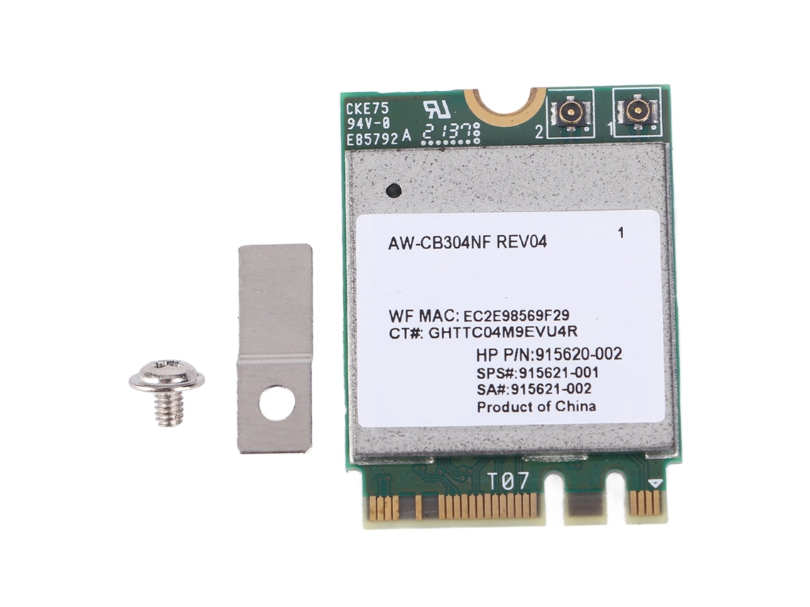 Aetheria placa de Rede Sem Fio Rtl8821ce M.2 Ngff 433mbps com Bluetooth 4.2 para Windows 7/8/10