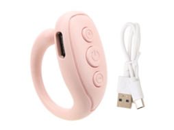 Anel com controle remoto para virar páginas, controle remoto inteligente para o dedo, portátil e compatível com celulares.