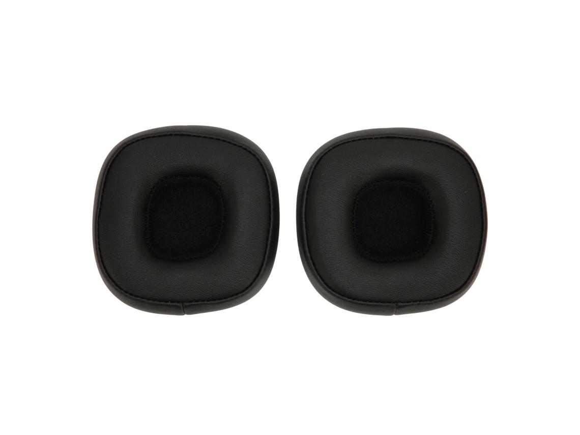 Almofadas para fones de ouvido Lurelia para ouvintes de Major IV, com couro proteico e espuma viscoelástica, pretas.