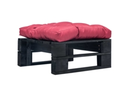 Pallet Ottoman, Pallet Ottomans Vidaxl Vermelho Madeira De Pinho Impregnada (n/a)