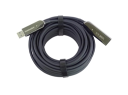 Cabo De Extensão Óptico Aoc Premiumcord Usb3.2 2.0 A/macho A/fêmea 15 M