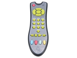 Ats controle Remoto Eletrônico para Bebês com Música e Aprendizagem de Números Brinquedo Educativo (cinza)