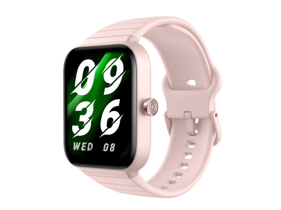 Relógio Inteligente Beunik Idw15 De 1,8 Polegadas Com Bluetooth E Bateria Com Duração De Até 7 Dias, Rosa.