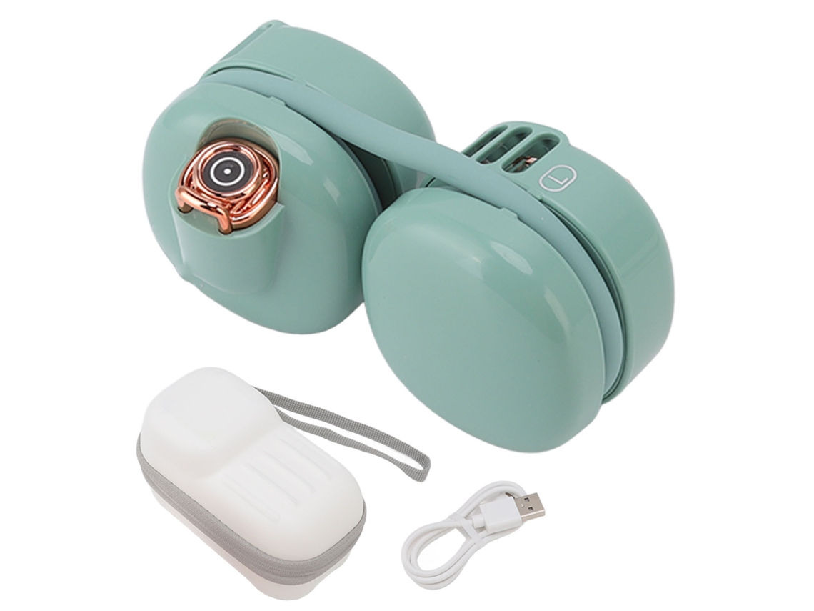 Resfriador de Ar USB com Suporte para Celular, Espelho e 3 Velocidades | S/MARCA