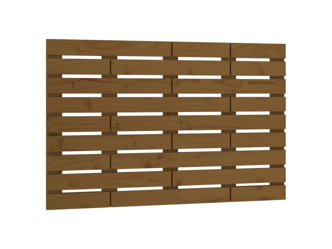 Wall Headboard, Wall Headboards Vidaxl Marrom Madeira De Pinho (96 X 63 Cm)