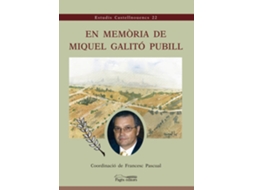 Livro En Memoria De Miquel Galito Pubill de Francesc Pascual