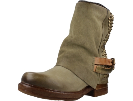 Sapatos De Mulher As 98 Pele Verde (38)